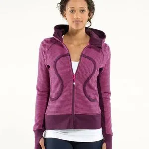 lululemon size4 紫色 ハイネック ジャージ lululemon size4 紫色 ハイネック ジャージ